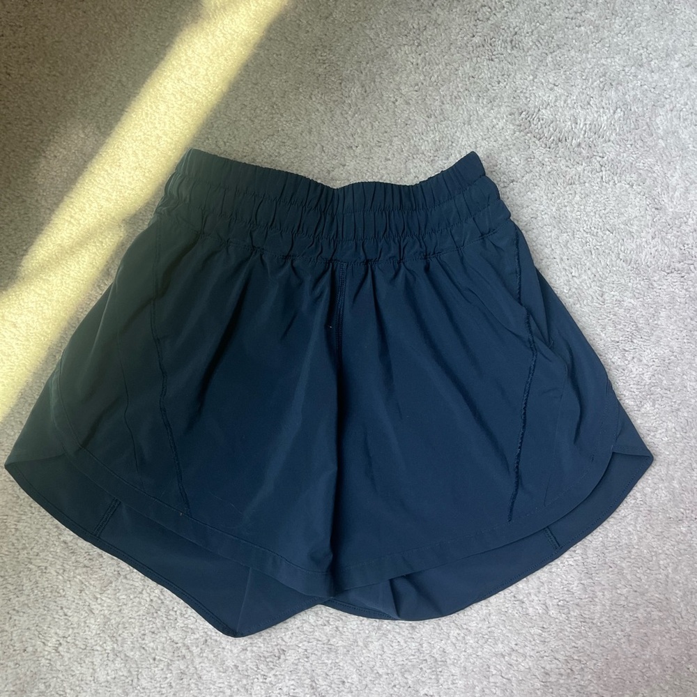 Lululemon Athletica Blue Athletic Shorts Lightweight Performance